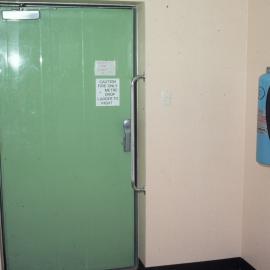 Scott Base fire doors