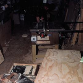 Scott Base fire risk in carpenters shop