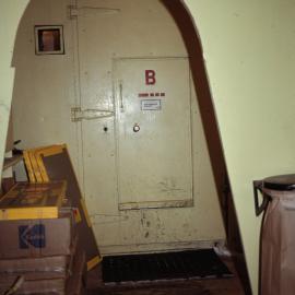 Entrance to B Hut (science lab)