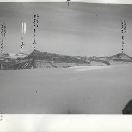 NZ Geological Survey and Antarctic Expedition 1958-59 "Wood Bay Expedition" - Solitary Rocks Resection Station (Highest Point on Solitary Rocks)
