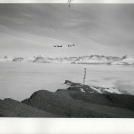 NZ Geological Survey and Antarctic Expedition 1958-59 "Wood Bay Expedition" - Solitary Rocks Resection Station (Highest Point on Solitary Rocks)