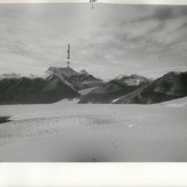 NZ Geological Survey and Antarctic Expedition 1958-59 "Wood Bay Expedition" - Solitary Rocks Resection Station (Highest Point on Solitary Rocks)