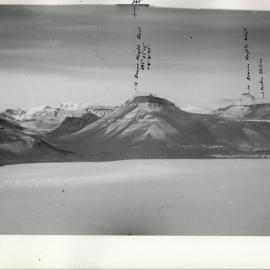 NZ Geological Survey and Antarctic Expedition 1958-59 "Wood Bay Expedition" - Solitary Rocks Resection Station (Highest Point on Solitary Rocks)
