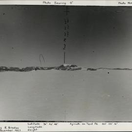 NZ Geological Survey and Antarctic Expedition 1957-58 - Tower - Battlements Nunatak