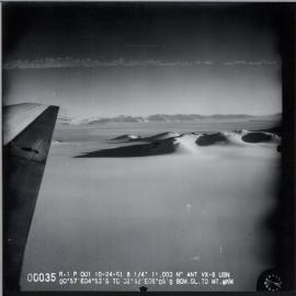 Aerial Recce Flight VX-6 US Navy,Mt Markham Nov 1962