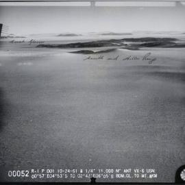 Aerial Recce Flight VX-6 US Navy,Mt Markham Nov 1962