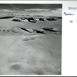 NZGS Aerials - Mawson - David Glaciers, Recce 1, Feb 1962