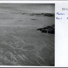 NZGS Aerials - Mawson - David Glaciers, Recce 1, Feb 1962
