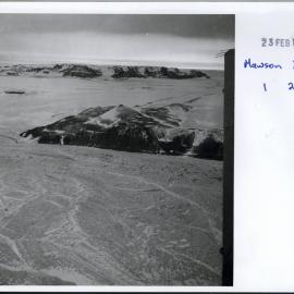 NZGS Aerials - Mawson - David Glaciers, Recce 1, Feb 1962