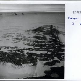NZGS Aerials - Mawson - David Glaciers, Recce 1, Feb 1962
