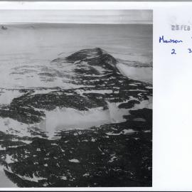 NZGS Aerials - Mawson - David Glaciers, Recce 1, Feb 1962