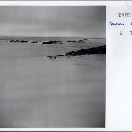 NZGS Aerials - Mawson - David Glaciers, Recce 1, Feb 1962