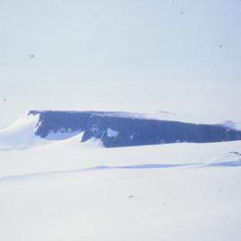 Vesleskarvet Nunatak, the site of the new South African base to be built 93/94 (220km S of SANAE, 800m)