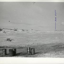 NZGS Minna Bluff from Scott Base, White Island from Dog Camp on Barrier