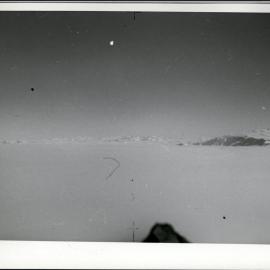NZGS Minna Bluff from Scott Base, White Island from Dog Camp on Barrier