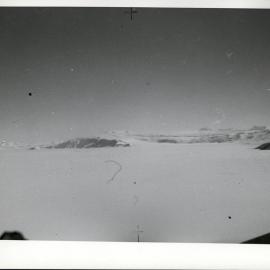 NZGS Minna Bluff from Scott Base, White Island from Dog Camp on Barrier