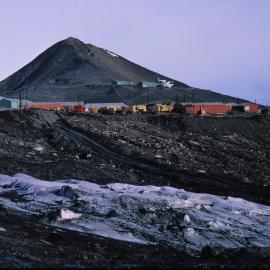 McMurdo Station from Ice Wharf
