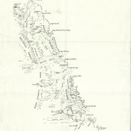 Map of Nimrod Glacier and Environs