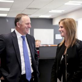 PM visit to Antarctica New Zealand, April 2016 (visit date was 14 April 2016)