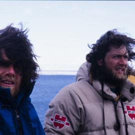 Fuchs & Messner at Hut Point