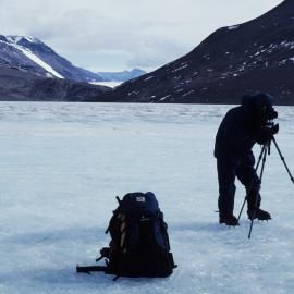 Craig Potton on Lake Vanda