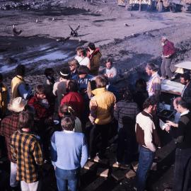 New Year's day barbecue at Scott Base