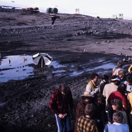 New Year's day barbecue at Scott Base