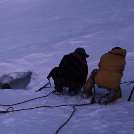 Crevasse rescue at Survival Training