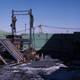 Steel framing for Stage VI goes up