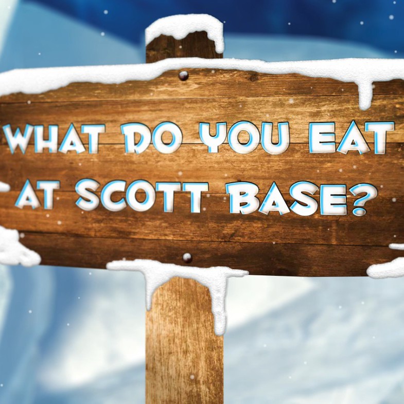 Sid and Buck in Antarctica  – Food