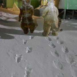Ice Age - Sid and Buck Footprints