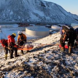 Search and Rescue Training at McMurdo