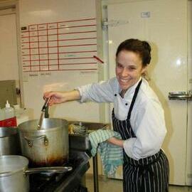 Chef Bobbie at play