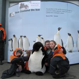 Kids at play at the International Antarctic Center