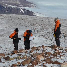 Surveying the ridge line