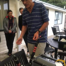 Ian Hawes at 2016 NZARI winter school 