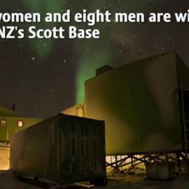 Stuff news article at Scott Base
