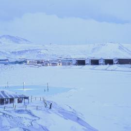 Scott's Hut and Ice Wharf, McMurdo Station