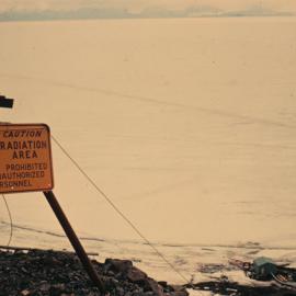 Radiation Warning Sign, McMurdo Station