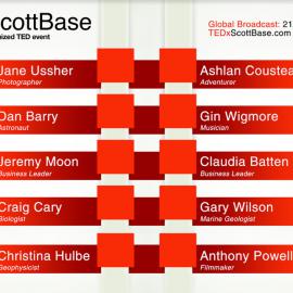 TEDxScottBase Speakers