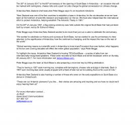PR New Zealand’s anniversary in Antarctica to focus on icy continent’s future