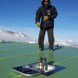 Nathan cross on roof with Dobson direct sun periscope