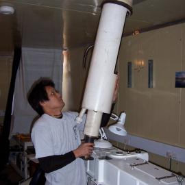 Dobson calibration: tube removal