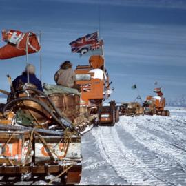 TAE Expedition vehicles enroute