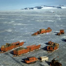 TAE Sleds near Scott Base
