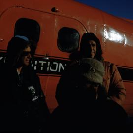 Sir Ed Hillary and TAE aircraft