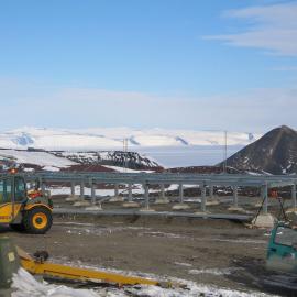 Arrival Heights 2007 atmospheric research laboratory construction