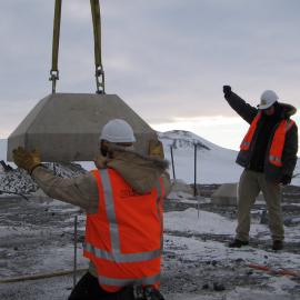 Arrival Heights 2007 atmospheric research laboratory construction