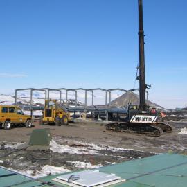 Arrival Heights 2007 atmospheric research laboratory construction