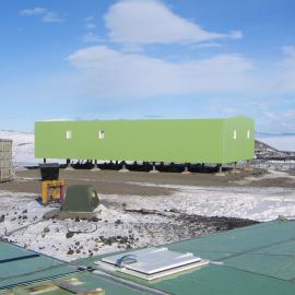 Arrival Heights 2007 atmospheric research laboratory construction